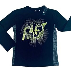 Place Sports Long Sleeve Athletic Top Size Small